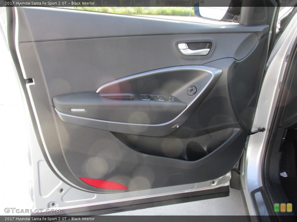 Black Interior Door Panel for the 2017 Hyundai Santa Fe Sport 2.0T #113541472