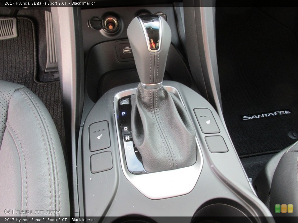 Black Interior Transmission for the 2017 Hyundai Santa Fe Sport 2.0T #113541723