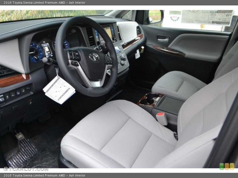 Ash 2016 Toyota Sienna Interiors