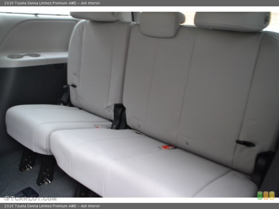 Ash Interior Rear Seat for the 2016 Toyota Sienna Limited Premium AWD #113590996