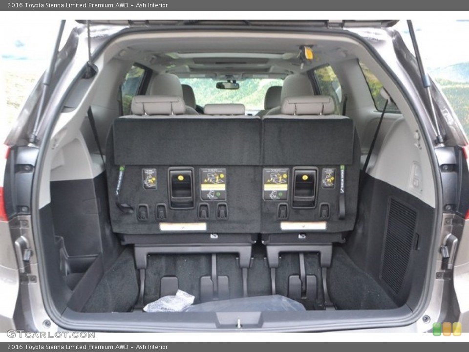 Ash Interior Trunk for the 2016 Toyota Sienna Limited Premium AWD #113591020
