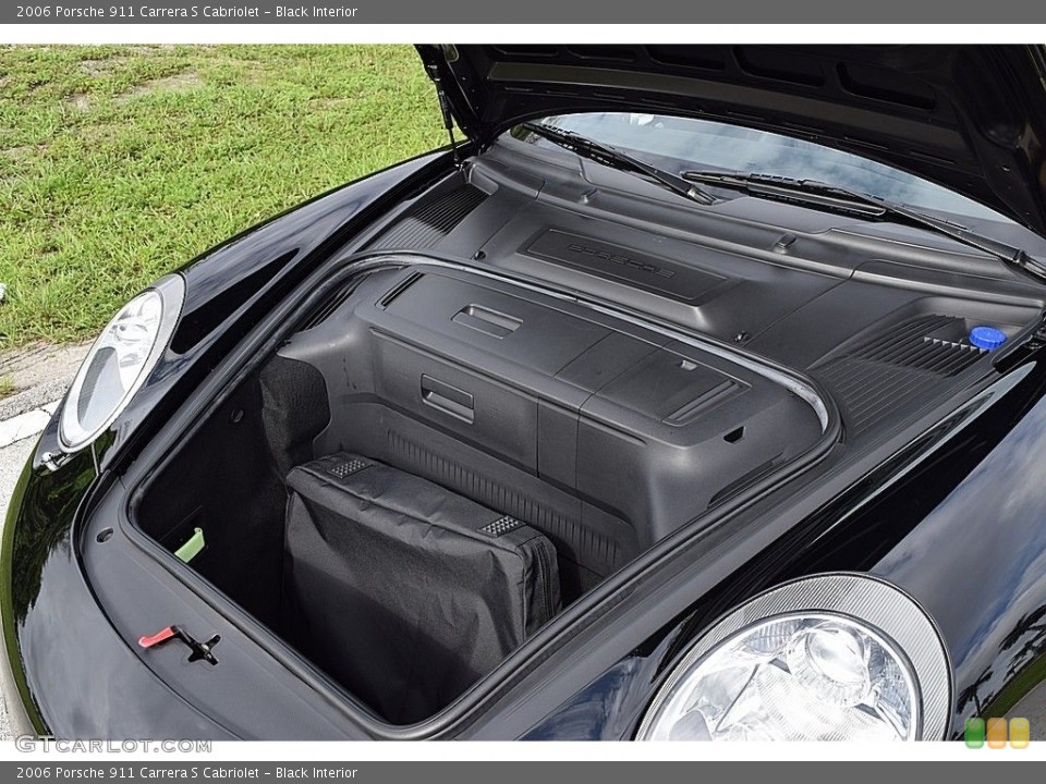 Black Interior Trunk for the 2006 Porsche 911 Carrera S Cabriolet #113591881