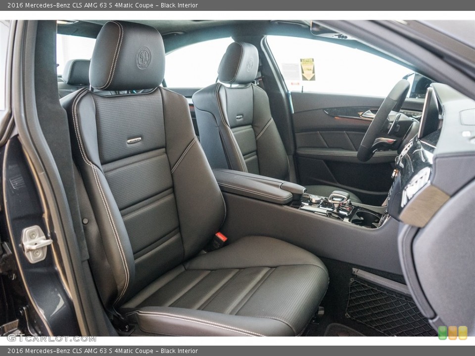 Black Interior Front Seat for the 2016 Mercedes-Benz CLS AMG 63 S 4Matic Coupe #113594140