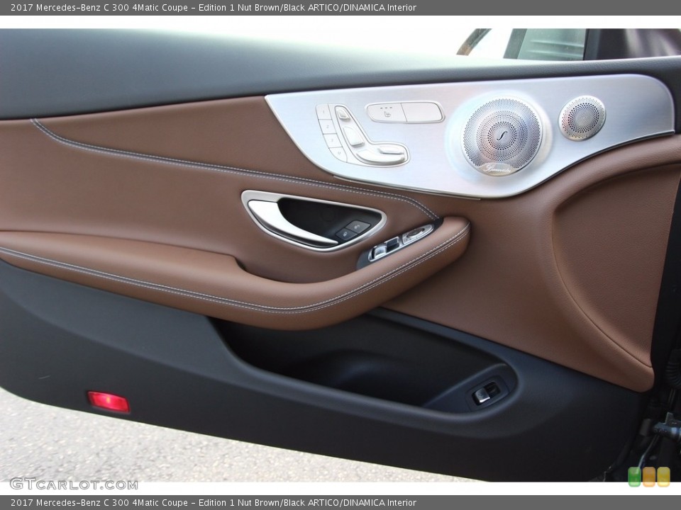 Edition 1 Nut Brown/Black ARTICO/DINAMICA Interior Door Panel for the 2017 Mercedes-Benz C 300 4Matic Coupe #113597062