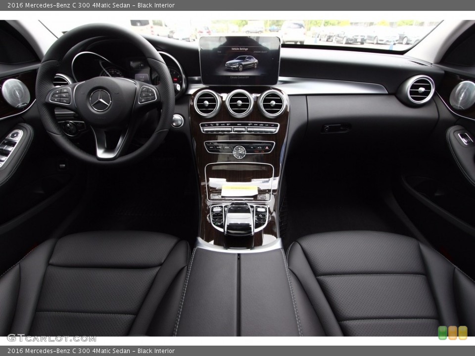 Black Interior Photo for the 2016 Mercedes-Benz C 300 4Matic Sedan #113597548