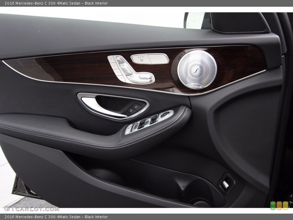 Black Interior Door Panel for the 2016 Mercedes-Benz C 300 4Matic Sedan #113597641