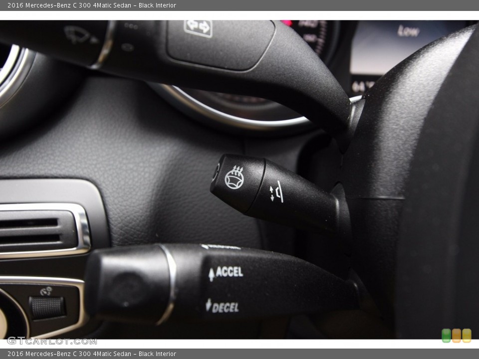 Black Interior Controls for the 2016 Mercedes-Benz C 300 4Matic Sedan #113597755