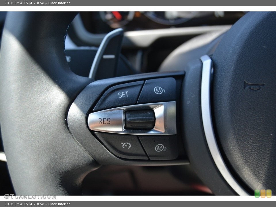 Black Interior Controls for the 2016 BMW X5 M xDrive #113600734