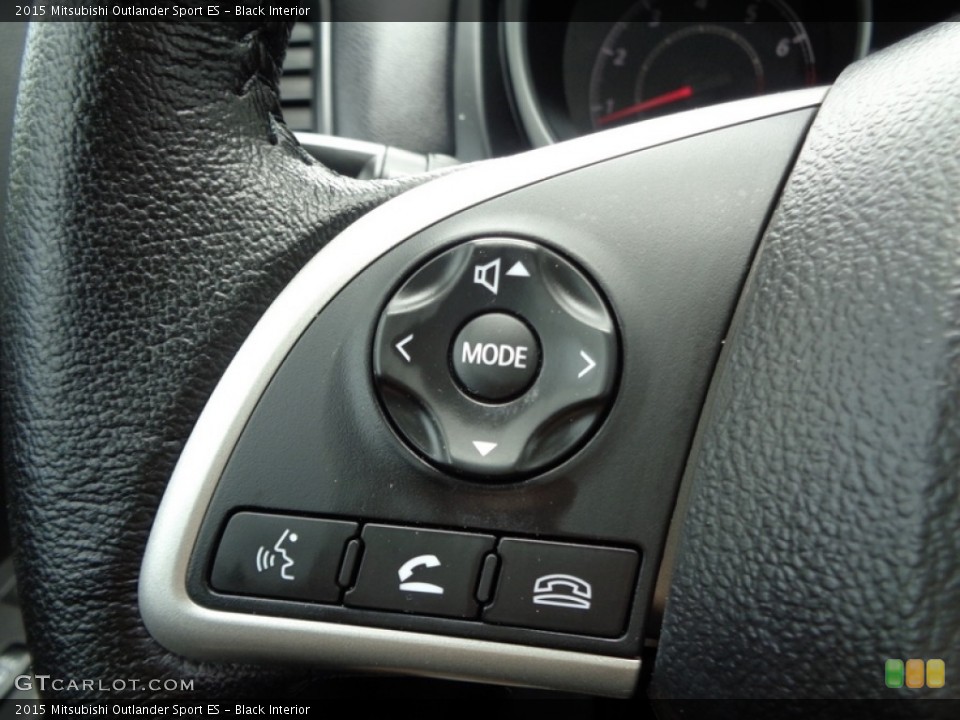 Black Interior Controls for the 2015 Mitsubishi Outlander Sport ES #113622768