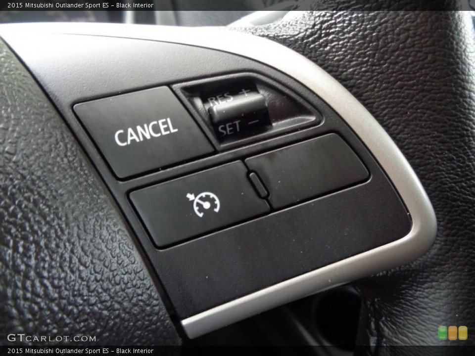 Black Interior Controls for the 2015 Mitsubishi Outlander Sport ES #113622810