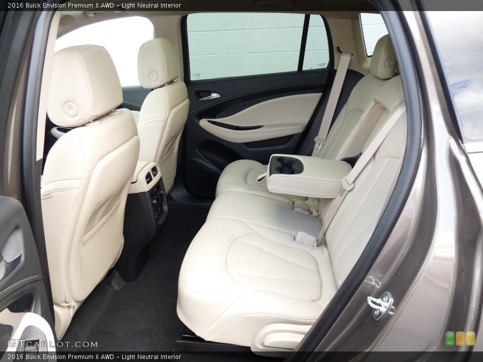 Light Neutral Interior Rear Seat for the 2016 Buick Envision Premium II AWD #113631177