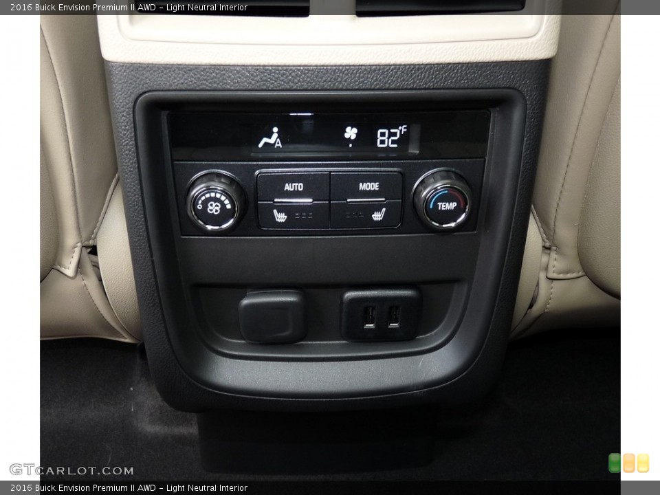 Light Neutral Interior Controls for the 2016 Buick Envision Premium II AWD #113631432