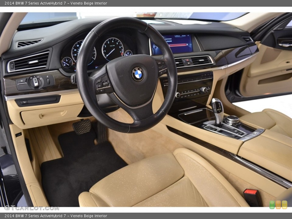 Veneto Beige 2014 BMW 7 Series Interiors