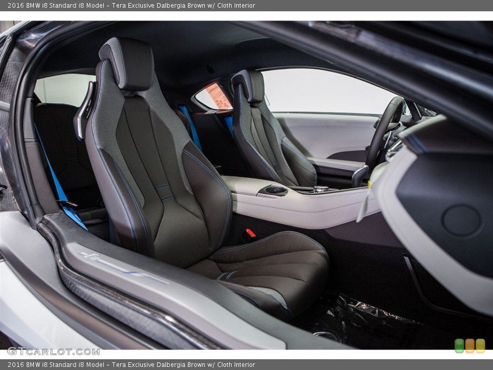 Tera Exclusive Dalbergia Brown w/ Cloth Interior Front Seat for the 2016 BMW i8  #113663755