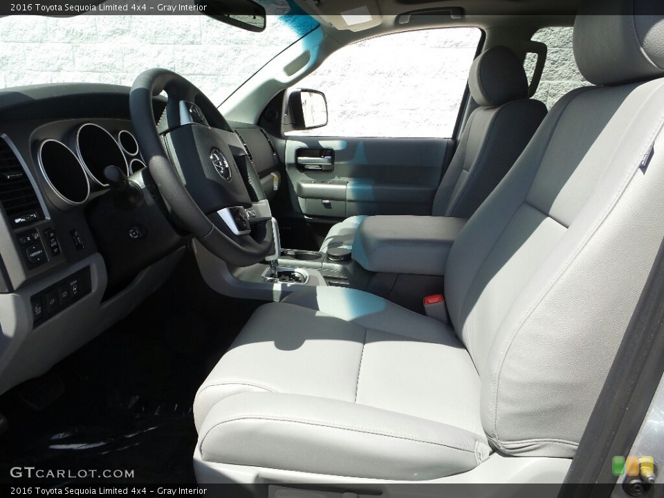 Gray Interior Front Seat for the 2016 Toyota Sequoia Limited 4x4 #113695147