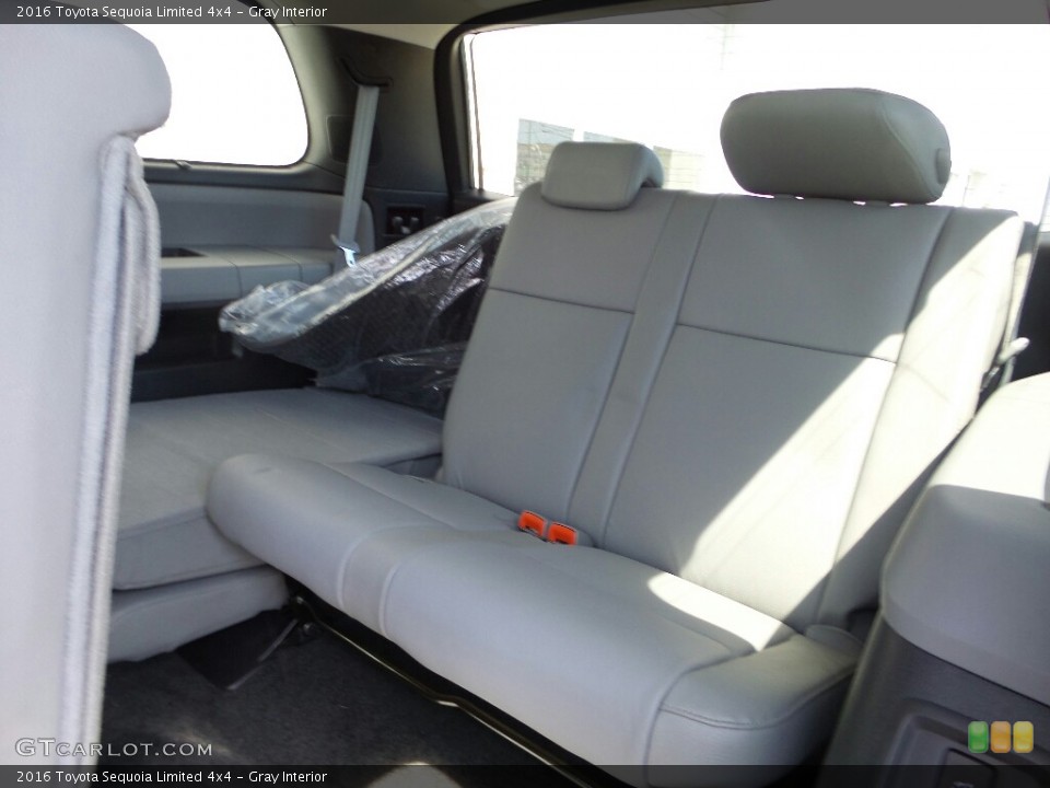 Gray Interior Rear Seat for the 2016 Toyota Sequoia Limited 4x4 #113695192