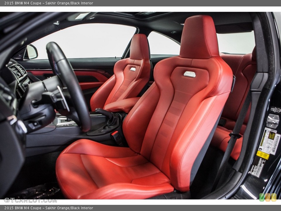 Sakhir Orange/Black Interior Photo for the 2015 BMW M4 Coupe #113701930