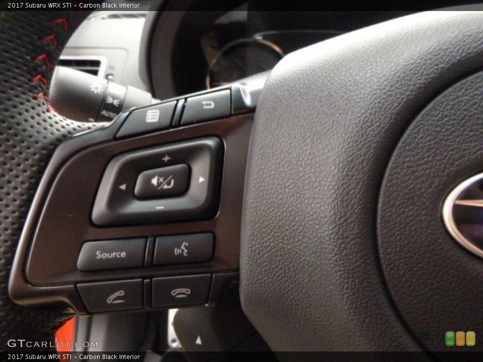 Carbon Black Interior Controls for the 2017 Subaru WRX STI #113714399