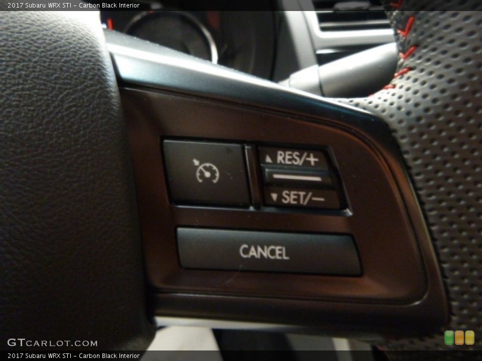 Carbon Black Interior Controls for the 2017 Subaru WRX STI #113714410