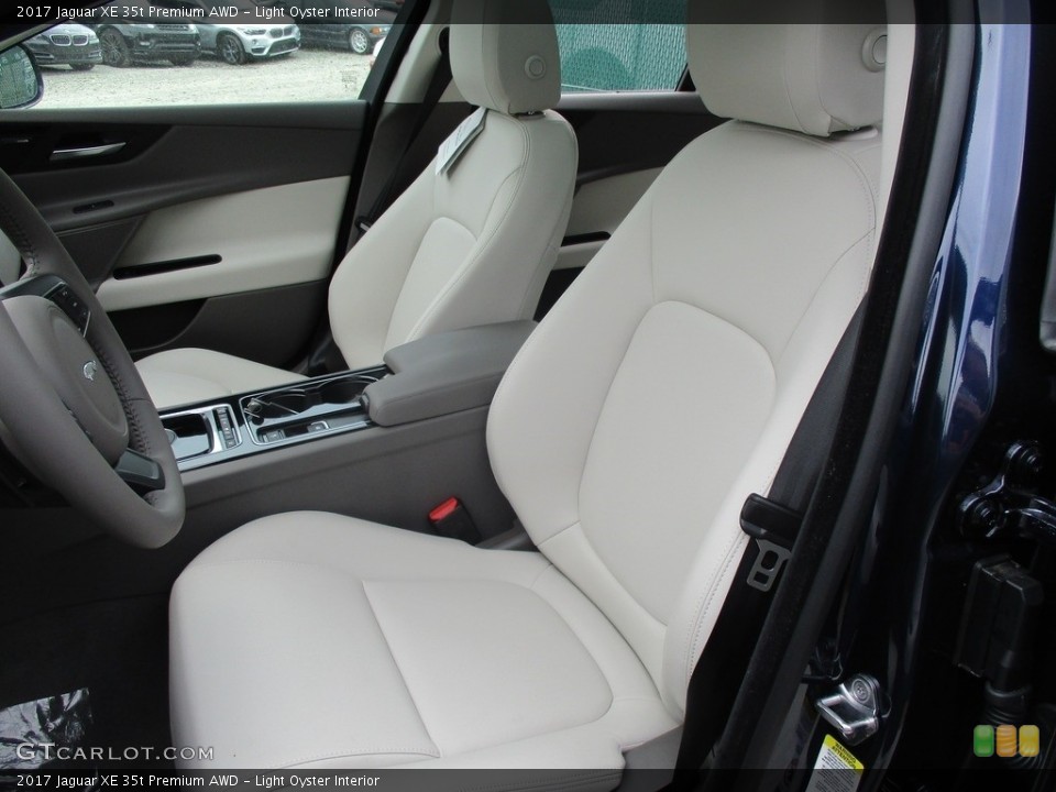 Light Oyster Interior Photo for the 2017 Jaguar XE 35t Premium AWD #113718148