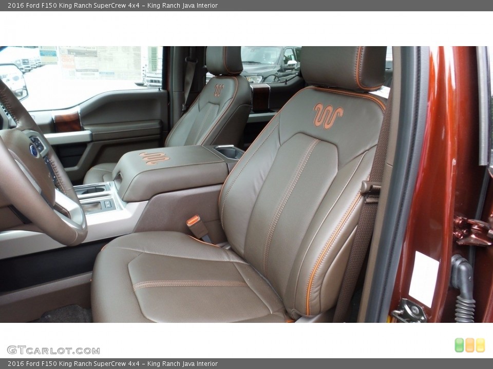 King Ranch Java 2016 Ford F150 Interiors