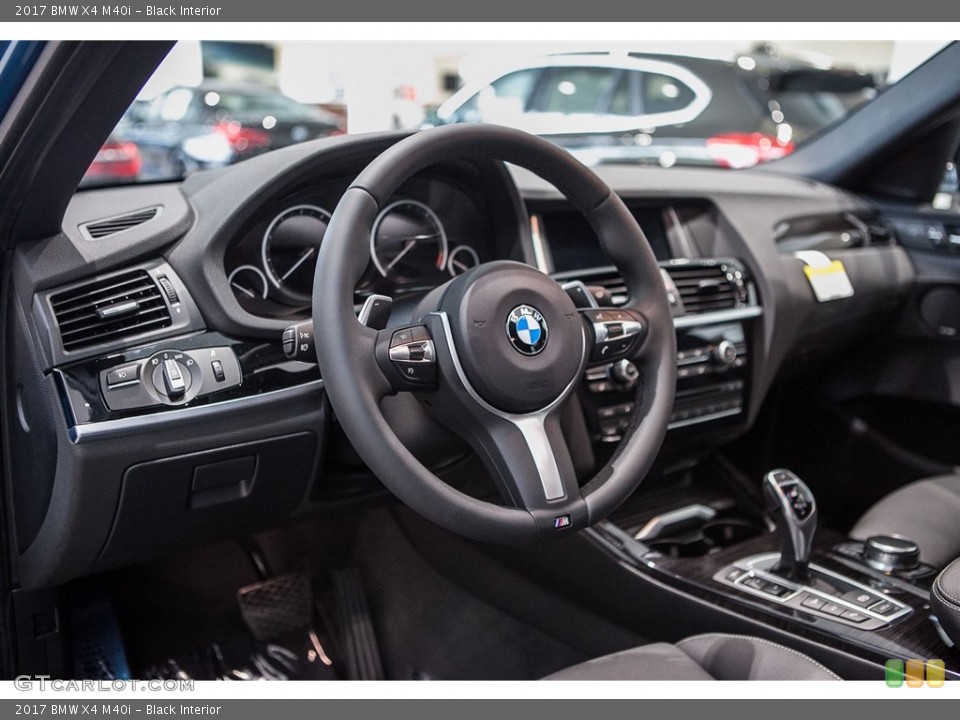 Black Interior Prime Interior for the 2017 BMW X4 M40i #113736535