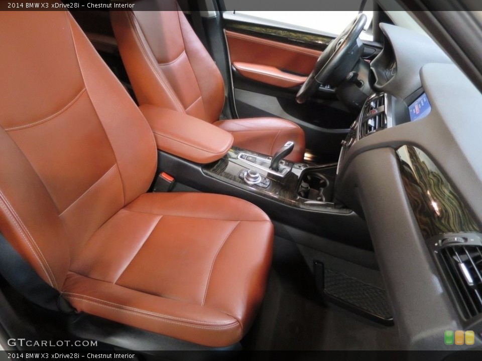 Chestnut Interior Photo for the 2014 BMW X3 xDrive28i #113791748