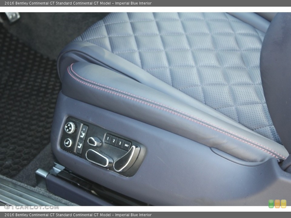 Imperial Blue Interior Controls for the 2016 Bentley Continental GT  #113792912