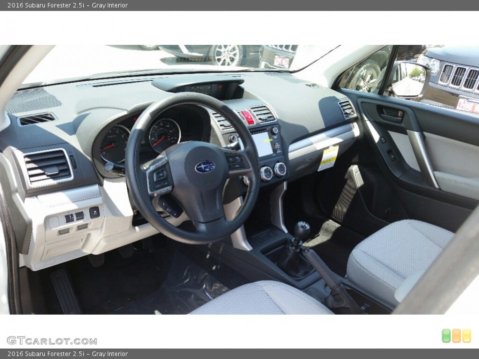 Gray Interior Photo for the 2016 Subaru Forester 2.5i #113794106