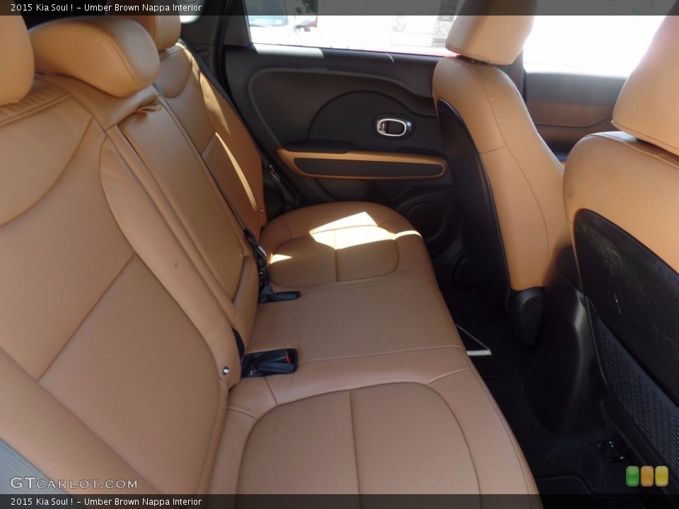 Umber Brown Nappa Interior Rear Seat for the 2015 Kia Soul ! #113823142