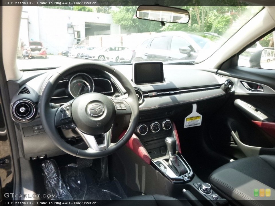 Black Interior Prime Interior for the 2016 Mazda CX-3 Grand Touring AWD #113839429