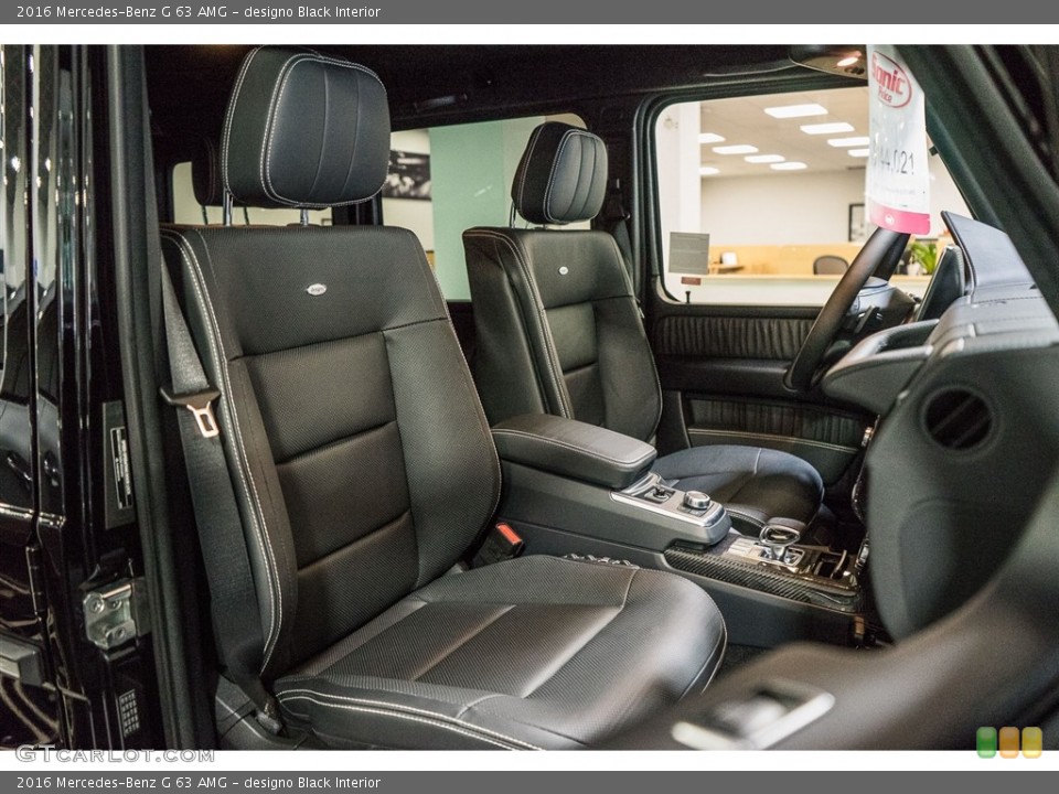 designo Black Interior Photo for the 2016 Mercedes-Benz G 63 AMG #113880187
