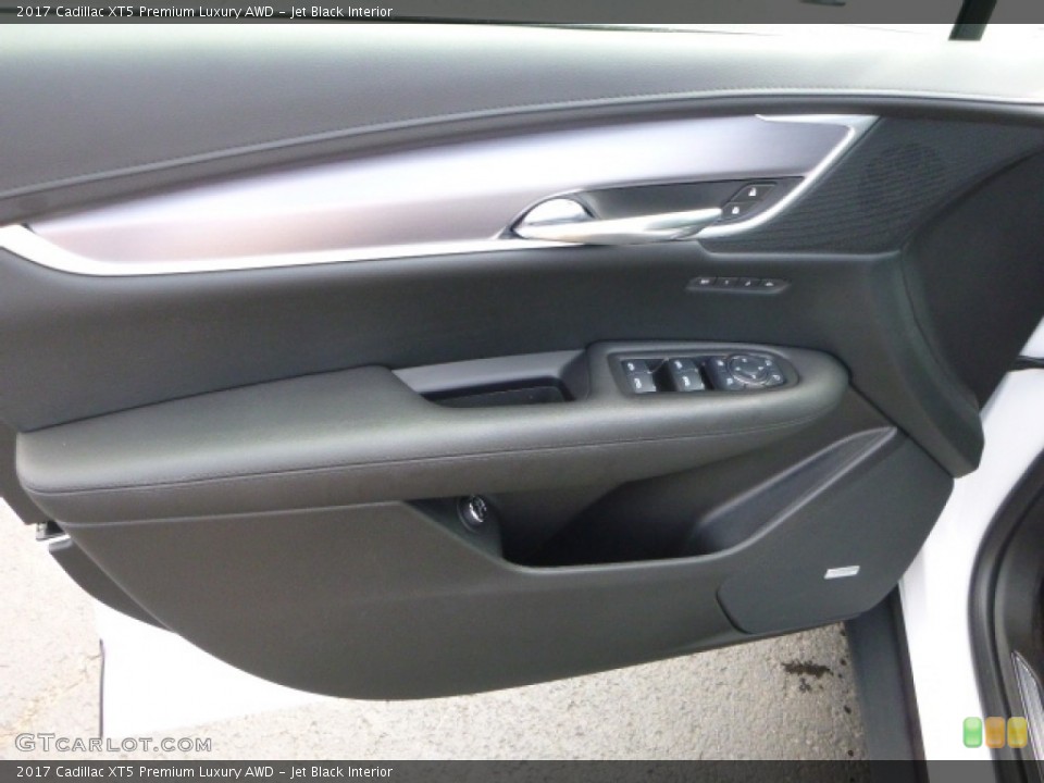 Jet Black Interior Door Panel for the 2017 Cadillac XT5 Premium Luxury AWD #113883241