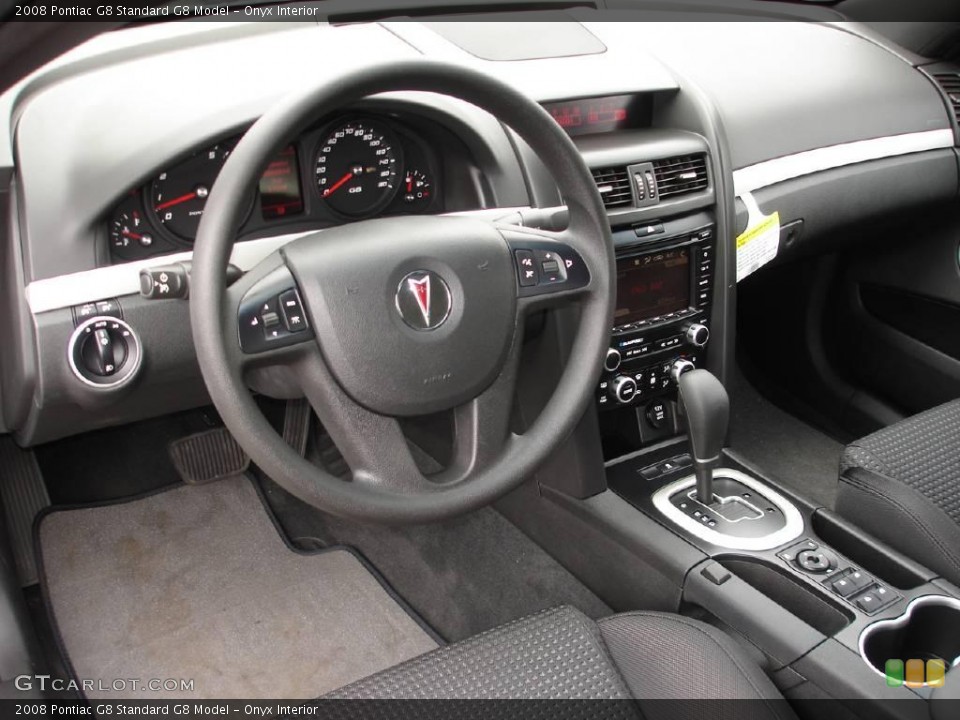 Onyx Interior Photo for the 2008 Pontiac G8  #11390761