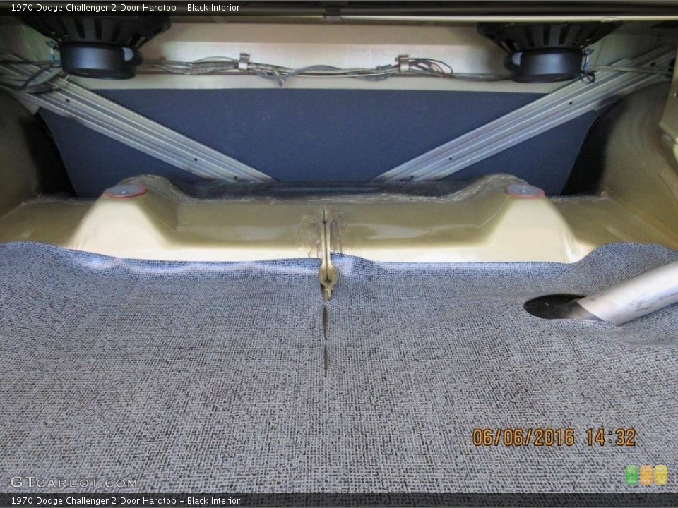 Black Interior Trunk for the 1970 Dodge Challenger 2 Door Hardtop #113917748