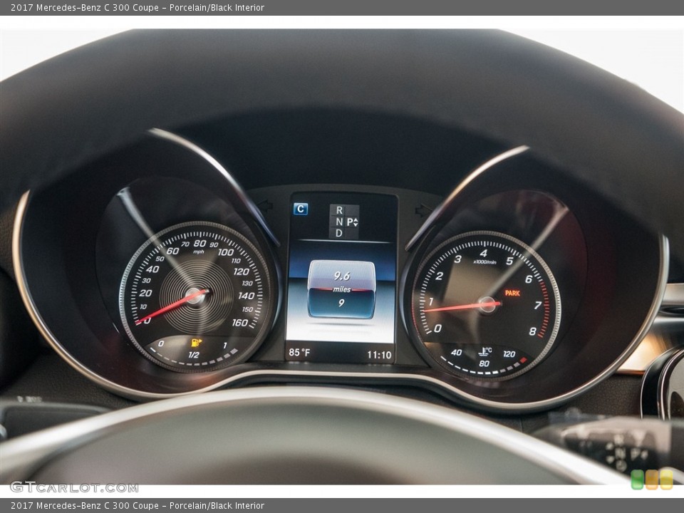 Porcelain/Black Interior Gauges for the 2017 Mercedes-Benz C 300 Coupe #113929146