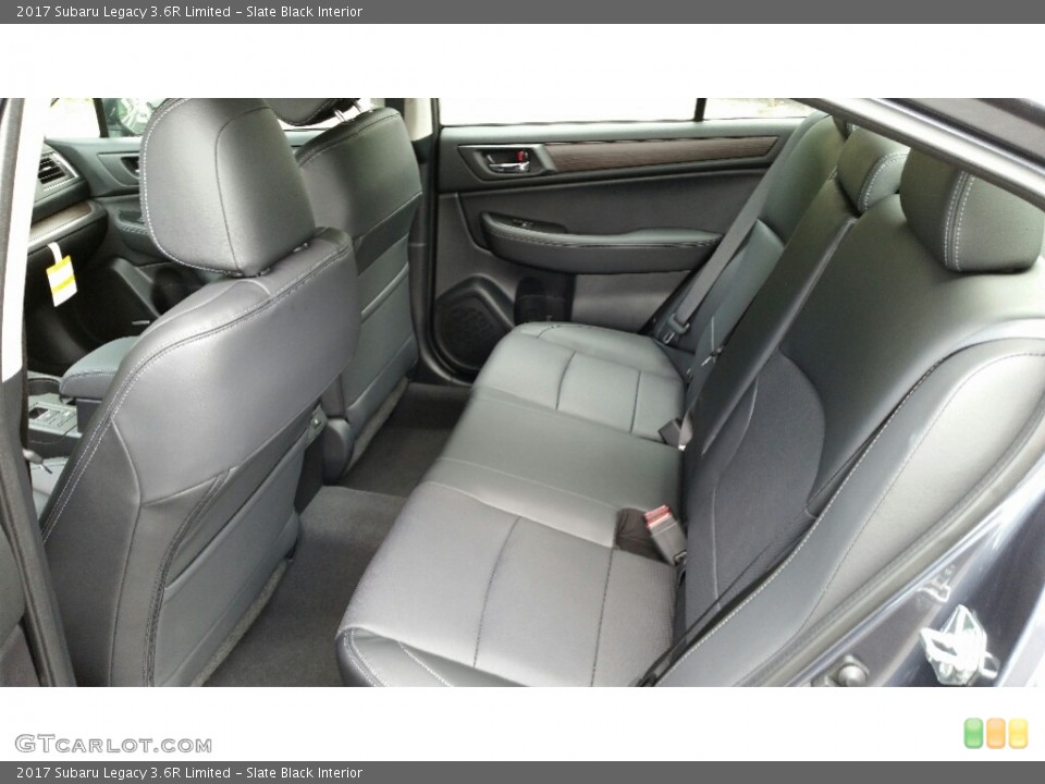 Slate Black Interior Rear Seat for the 2017 Subaru Legacy 3.6R Limited #113932319