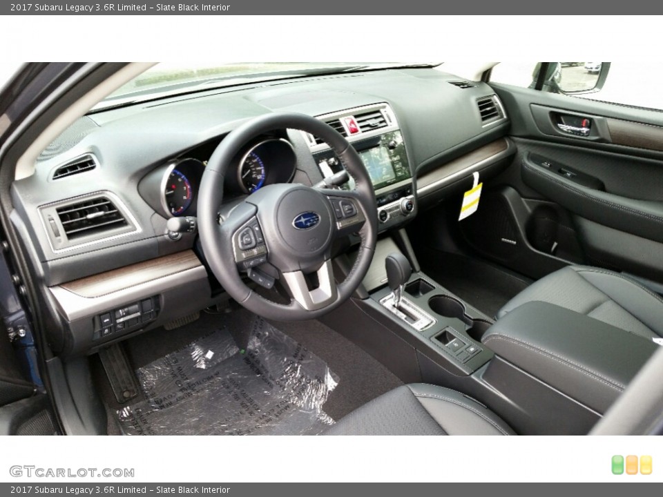 Slate Black Interior Photo for the 2017 Subaru Legacy 3.6R Limited #113932355