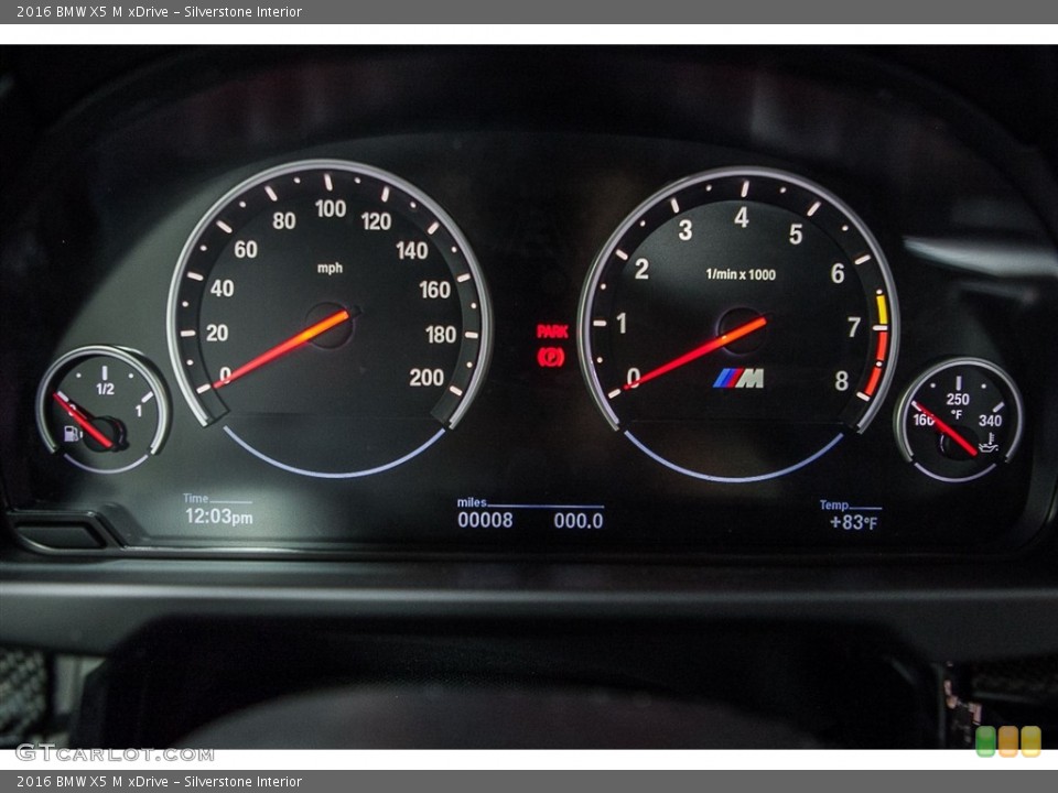 Silverstone Interior Gauges for the 2016 BMW X5 M xDrive #113935427