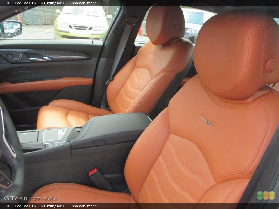 Cinnamon 2016 Cadillac CT6 Interiors