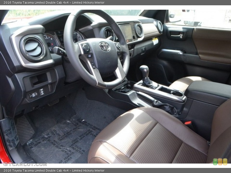 Limited Hickory Interior Photo for the 2016 Toyota Tacoma Limited Double Cab 4x4 #113945737