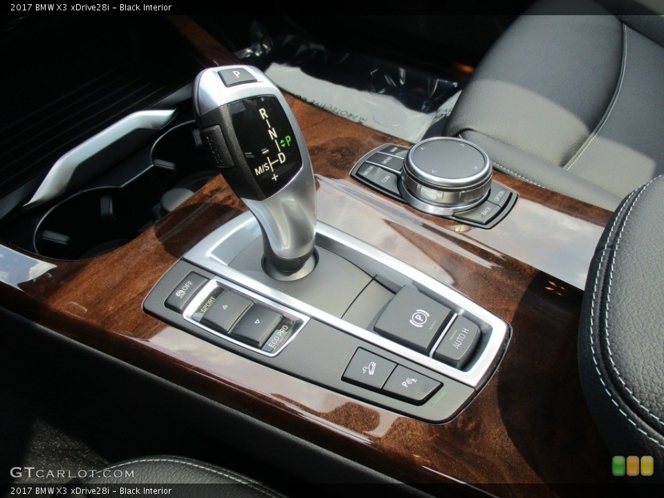 Black Interior Transmission for the 2017 BMW X3 xDrive28i #113947188