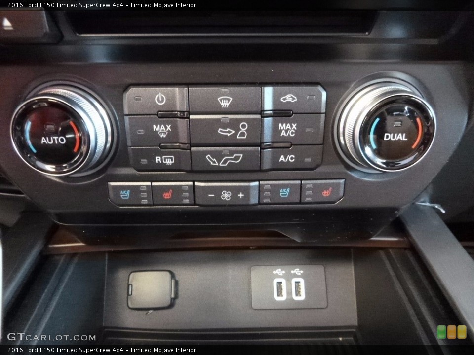 Limited Mojave Interior Controls for the 2016 Ford F150 Limited SuperCrew 4x4 #113963137