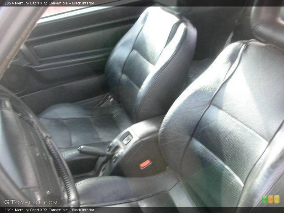 Black 1994 Mercury Capri Interiors