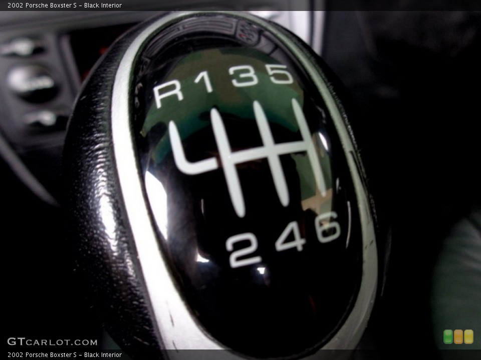 Black Interior Transmission for the 2002 Porsche Boxster S #113992344