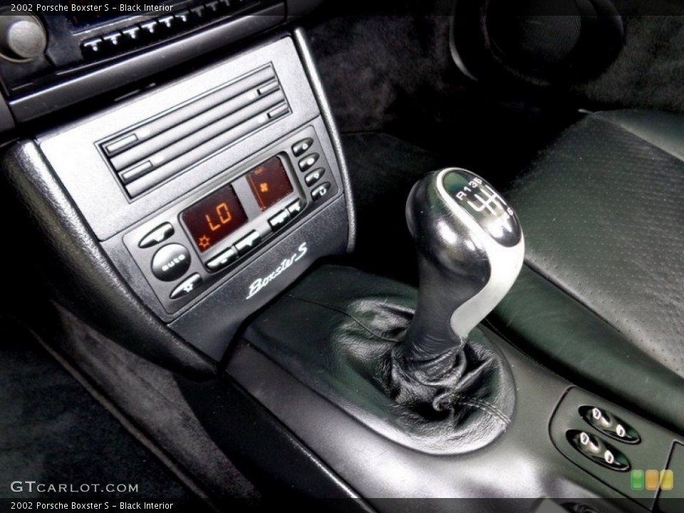 Black Interior Transmission for the 2002 Porsche Boxster S #113992422
