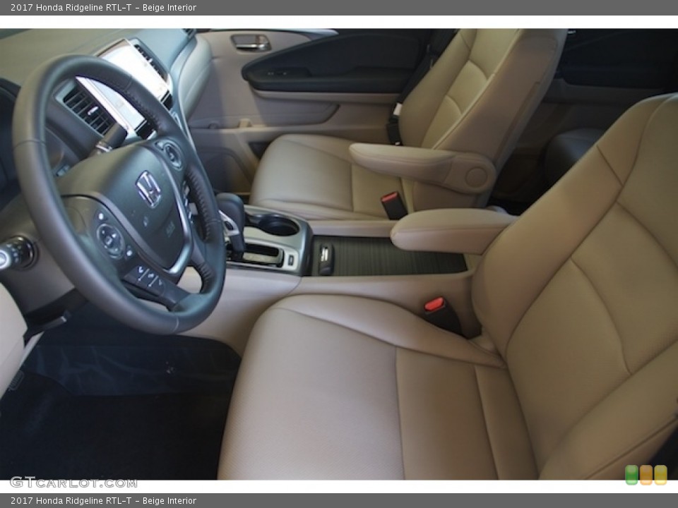 Beige Interior Photo for the 2017 Honda Ridgeline RTL-T #113998896