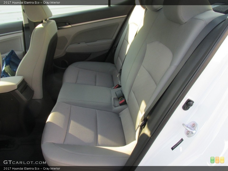 Gray Interior Rear Seat for the 2017 Hyundai Elantra Eco #114001180