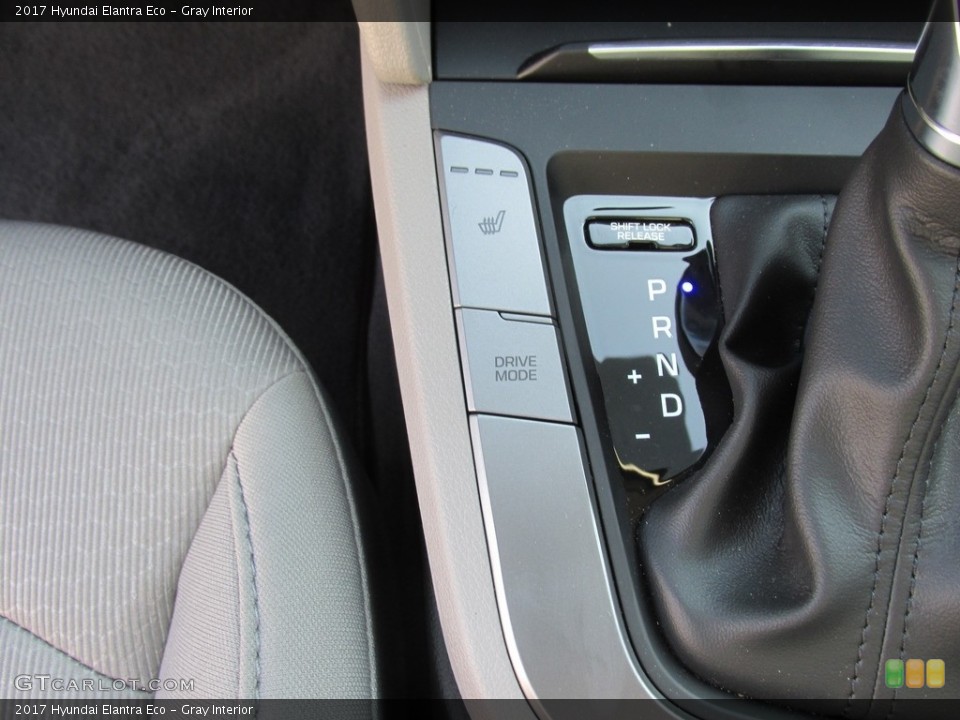 Gray Interior Controls for the 2017 Hyundai Elantra Eco #114001450