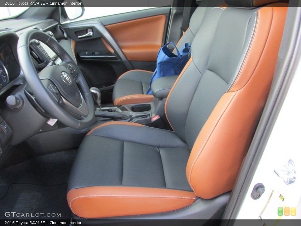 Cinnamon Interior Front Seat for the 2016 Toyota RAV4 SE #114004954